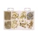Hillman 130251 Silver Brass-Plated Picture Hanging Assortment Set (Pack of 6)