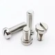 10/50 M1.6 M2 M3 M4 M5 M6 SUS304 Slotted Cap Cheese Head Round Column Screw Bolt