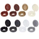 GORGECRAFT 1 Box 200Pcs 8 Colors Hinged 0.53x0.53x0.19 inch, 8 Colors, Medium 