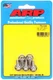 ARP 770-1016 Bolts, M6 x 1.0 12-Point, Stainless Steel, Polished, RH Thread, Set