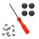 Padarsey 4 Pack Rubber Case Feet+Set of 10pcs Repair Replacement Screw+1pcs 5...