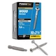 HILLMAN Power Pro No.10 2-1/2" Gray Star Flat Head Exterior Deck Screws 1 lb
