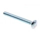 Prime-Line 9063058 Carriage Bolts, 5/16 In.-18 X 3 In (Pack of 50), Zinc