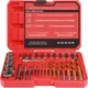UYECOVE 35 Pcs Spiral Screw Extractor Bolt Extractor Set, 6542/4341 HSS Left Han