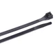 Ancor 199211 Double Lock 11" x 75 lb Nylon Black UV Resistant Cable Ties