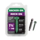 140-Pack Backer-On Rock-On No. 9 X 1-5/8 in. L Star Flat Head Serrated Cement