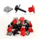 30pcs Engine Splash Shield Guard Undertray Cover Screws Bolt One Size, Red 