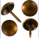 decotacks&reg; 500 PCS Heavy Duty Antique Brass Brass, French Natural 