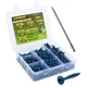 LIONMAX Pocket Hole Screws Assortment Kit, 450 PCS in 5 Sizes, 8 x 1, 1-1/4",...