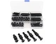 LBY 25 Sets Threaded Insert Nuts and Bolt Assortment Kit, 5/16-18 &times; 15mm Th