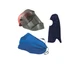 Oberon Arc Flash Face Shield - 12 Cal - Hard Cap and Face Shield Kit - TCG Se...