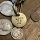 1963 VW bug Beetle Volkswagen Key Fob &lsquo;63