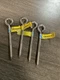 National Hardware N220-780 Non Magnetic Stainless Steel Lag Screw Eye 1/4x5&rdquo; (4)