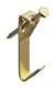 National Hardware Brass-Plated Picture Hanger 50 lb 4 pk