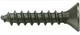 Deltana SCWS1010U10B  Oil Rubbed Bronze Wood Screw #10 x 1 inch