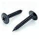 #8 x 1" Black Phillips Modified Truss Head Wood Screws, 100 Qty (BCP1079)