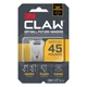3M CLAW Drywall Picture Hangers [45 lbs.]: 3-pack (Silver)
