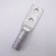 Burndy YAZV282TC38FX 4/0Awg 2-Hole Long Lug 3/8" Stud Copper Purple Die