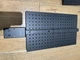 VIVO Steel Clamp-on 24" x 20" Desktop Pegboard (x2), Magnetic Privacy Panel