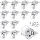 Maitys 12 Pcs 1" Swivel Profile Casters Wheels for Furniture, Small Swivel PP...