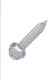 (QTY 400) Malco Tools HW8X1ZT Zip-in Self-Piercing Sheet Metal Screws, #8 x 1"