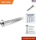 Durable 1200 Pack Zinc Pocket-Hole Screws - 1-1/4 Inch for Strong Wood Joinery