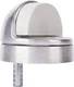 BRINKS Commercial - Dome Floor Door Stop, Satin Chrome Finish - Non-Obtrusive Op