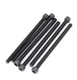 binifiMux 6pcs M6 x 100mm Full Thread Black Hexagon Socket Cap x 