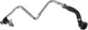 Gates TL272 Turbocharger Coolant Return Line - Aluminum/Rubber x 22" W/O-Ring, B