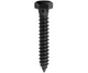 National Hardware N800-022 V1864 1/2" x 3" Lag Screw - pack of 8 - Black