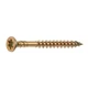 PAM WCYZ8200F Yellow Zinc Coarse Thread Collated 8 x 2" Screw, 1000 Screws/Box