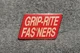 LMH Pin Pinback GRIP RITE Fas'ners Fasteners Nail Gun Tools  HOME DEPOT Employee