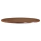 Lorell LLR69990 Round Table Walnut Laminate 1" Thick