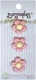 Buttons Galore BZ-132 BaZooples Buttons-Pink Flowers