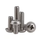 M2 M3 M4 M5 Round Pan Washer Head Phillips Screws 304 Stainless Machine Screw