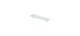 Deltana BBS2750-15 27-5/8" Frosted Glass Shelf BBS Series in Brushed Nickel