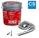 Senco DuraSpin #6 by 1-1/4-Inch Drywall to Wood Collated Screw - Pack Of 1000