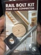 (1-Pk) LNL Building Products Stair Rail Connector Rail Bolt Fastener Kit