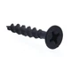 Prime-Line 9037923 Drywall Screws, Bugle Head, Phillips Drive, #6 X #6, Black