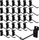 MUKLEI 100 PCS 4 Inch Slatwall Hooks, Slat Wall Gridwall Panel Slat Wall Hook...