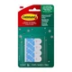 3M 17022AW-ES Command Outdoor Small Foam Adhesive Strip 1-1/8 L in. (Pack of 6)