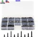 LBY 900Pcs M1.7 M2 M2.3 X 5Mm / 8Mm/ 12Mm Flat Head Self-Tapping Sheetmetal Scre