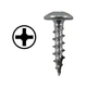 Blum QS6802 #8 X 3/4" Coarse Thread Trusshead Screw - Box Of 100