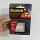 Scotch Extreme Fasteners  Clear  Plastic 1 in x 1 in, 12 Sets Holds 10lbs 1 Pack