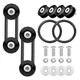 Bumper Trunk Quick Release Kit, Front Rear One Size, Black 