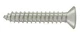 Deltana SCWB12125.BG Nickel #12 X 1-1/4" Phillips Wood Screw - Pack Of 100