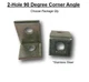 2-Hole STAINLESS STEEL 90� Corner Angle Unistrut Channel #4642S1 P1068