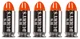 , Inc. B's Dry Fire Snap Caps &reg; - Dummy .45 ACP Training Caps (5 Pack) (Orang...