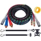 CheeMuii 15 FT Semi Truck Air Lines Kit with 2 PCS 16" Single Tender Spring K...