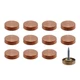 Rannb Decorative Mirror Screws Red Copper Tone Vintage 19 mm,